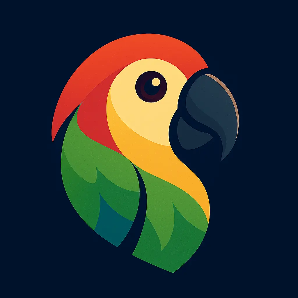 Beautiful Macaw Parrot